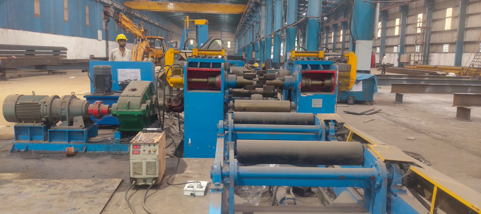 Heavy Beam Straightening Machine